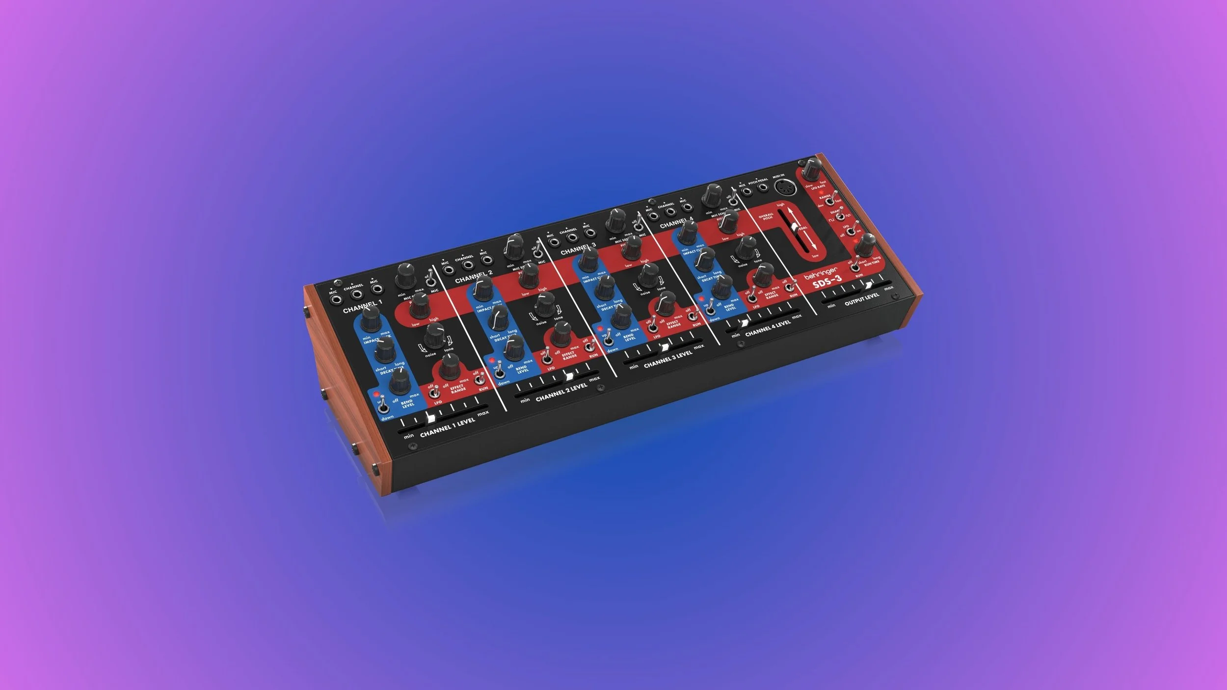 SDS-3 Drum Synth: The Behringer Analog Revival of a Simmons